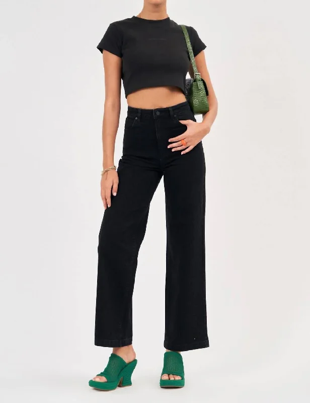 Practical Style 94 High Wide Jeans In Dead Of Night