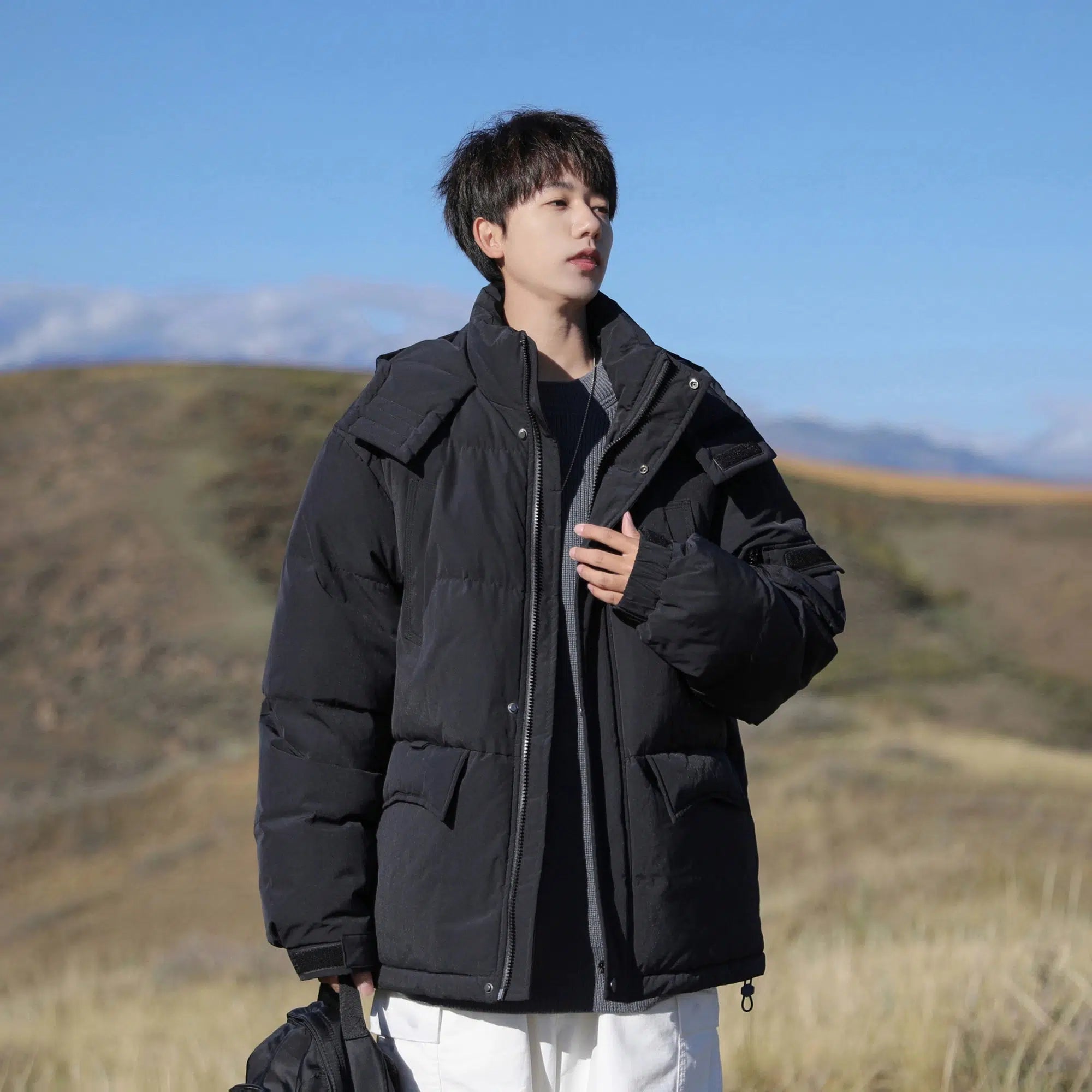 Weekend Comfort Insulated Heavy Hooded Jacket