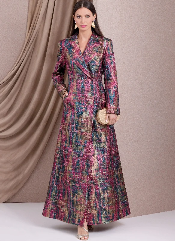 Elegant Dressing Vogue Coats V1990