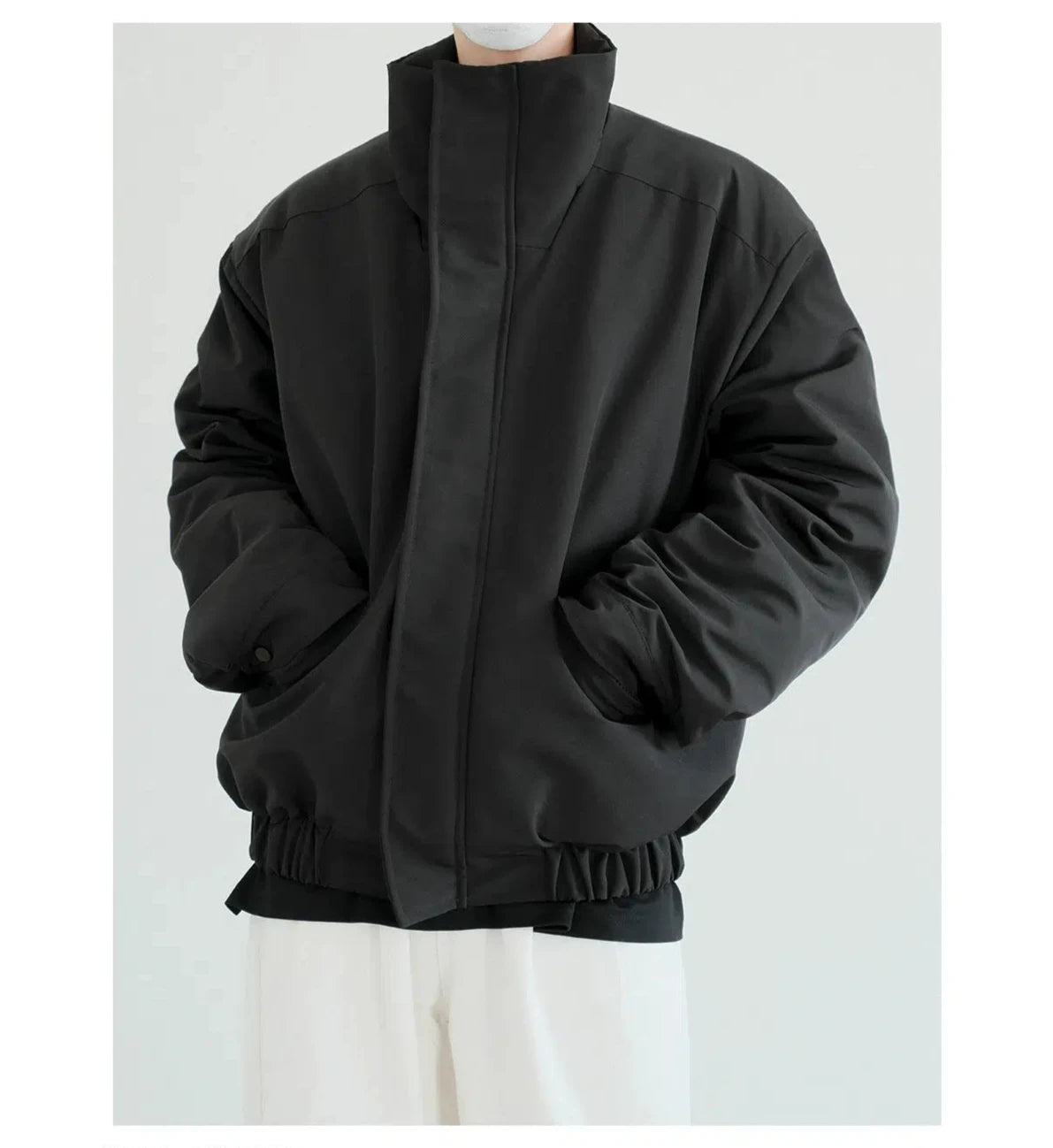 Comfy Layers Insulated High-Collar Jacket
