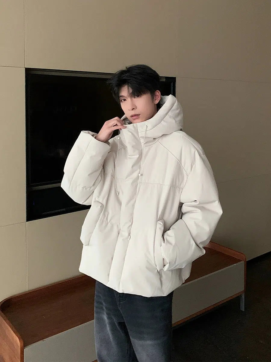 Comfortable Dresses Cotton Padded Hooded Jacket