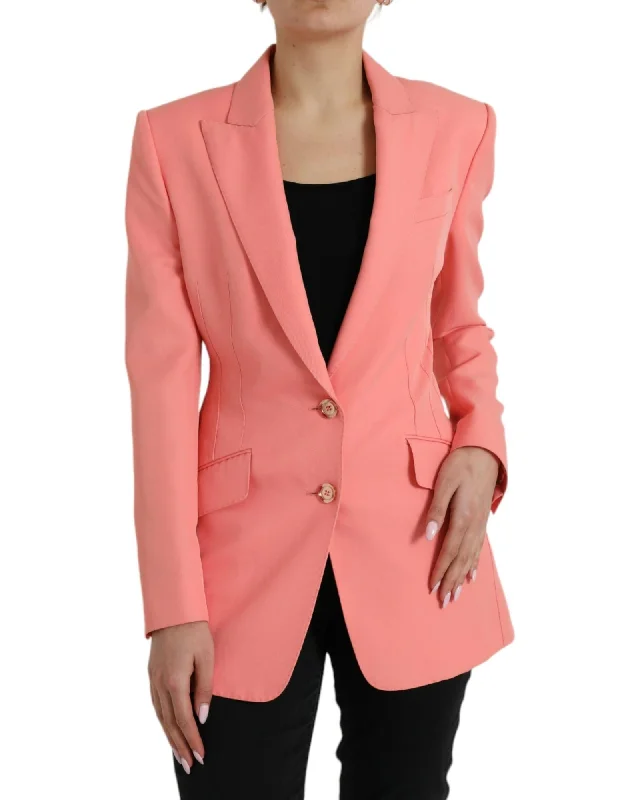 Cozy Fit Wear Dolce & Gabbana  Classic Coral Blazer for Women