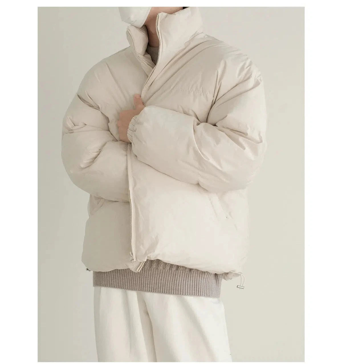 Relaxed Fit Wear Lightweight Down Jacket