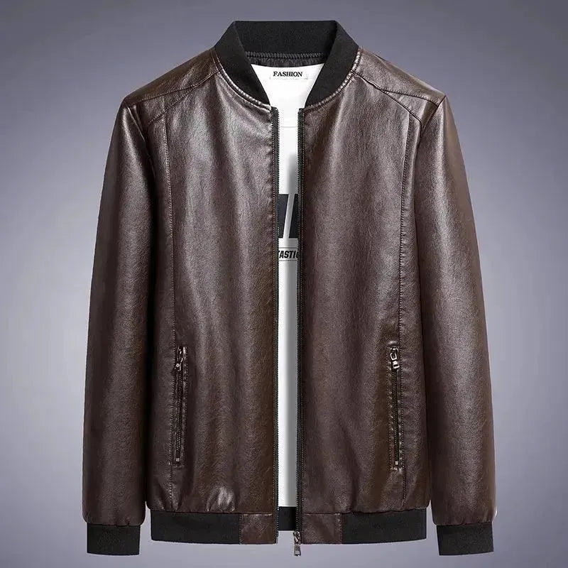 Casual Fit Wear Classic Slim Fit Men Leather Jacket