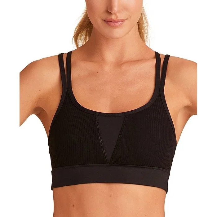 Alala Women's Peak Strappy Sports Bra Black