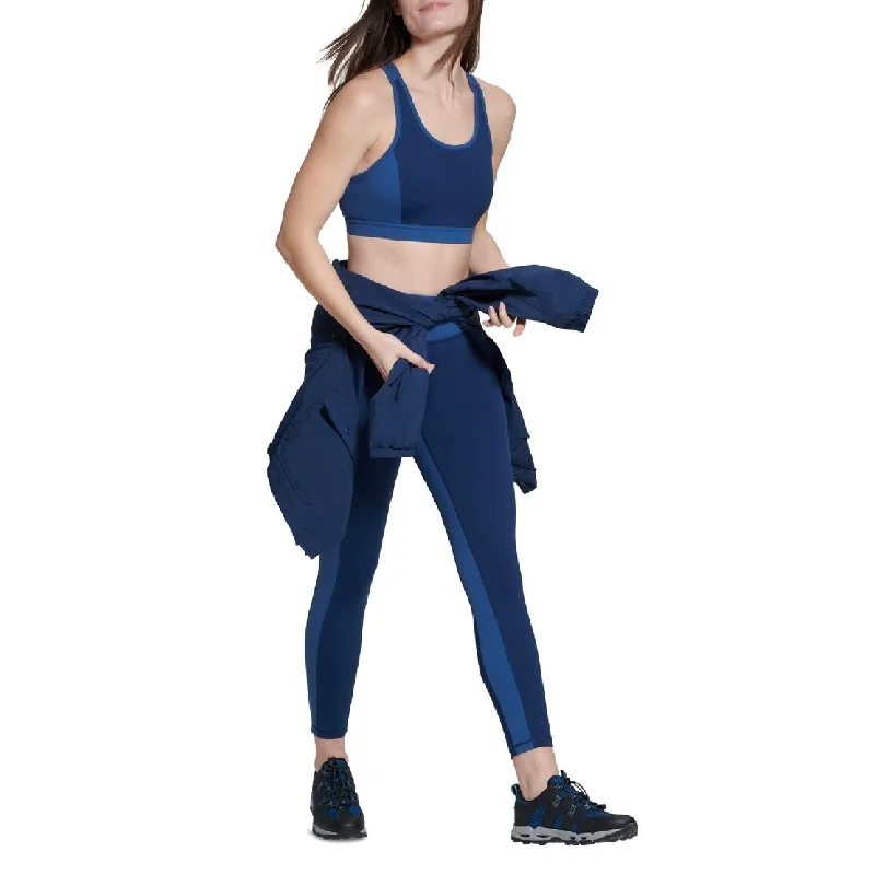 Bass Outdoor Women's Benton Po Back Pocket Sports Bra Blue Size X-Large