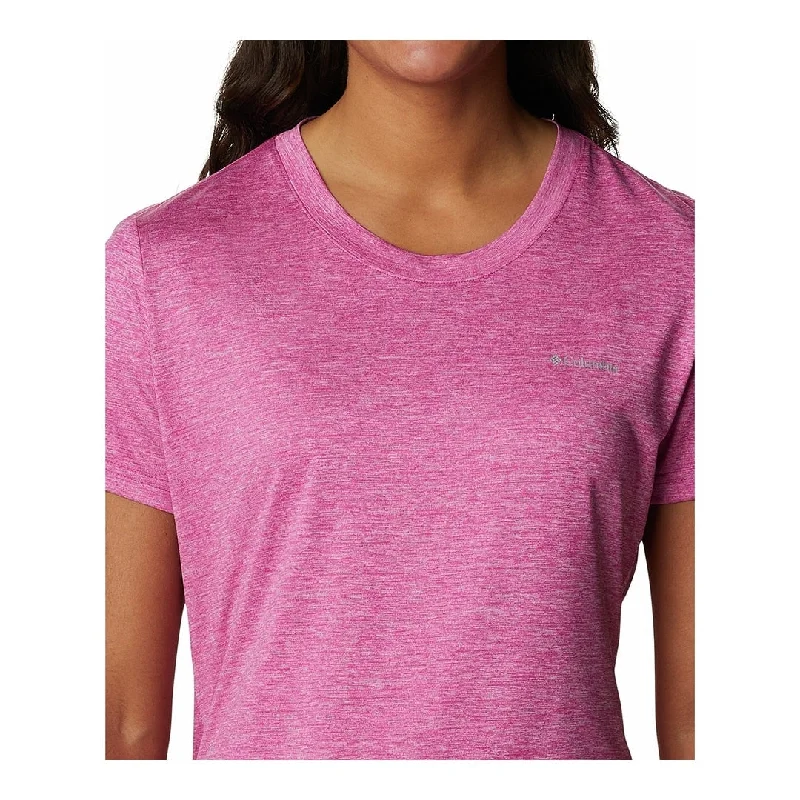 Columbia Women's Hike Crewneck T-Shirt Pink Size 1X