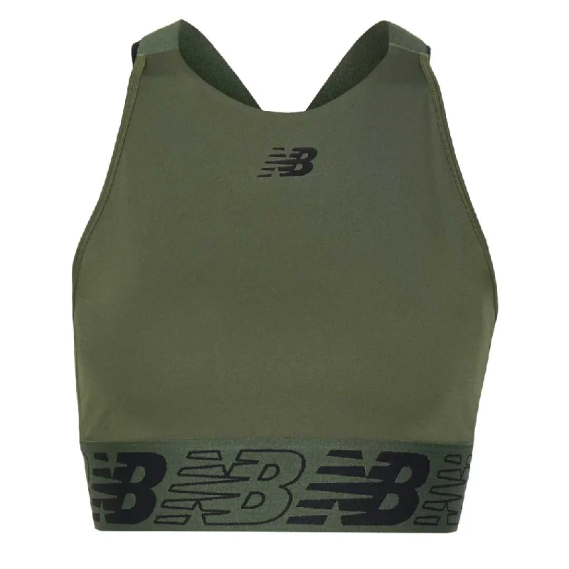 Elegant Outline New Balance - Women's Relentless Crop Bra (WB31175 DON)