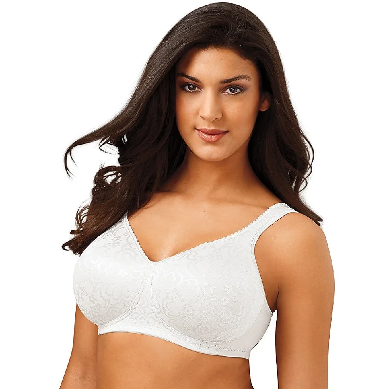 Playtex Women's 18 Hour Ultimate Lift & Support Wirefree Bra White Size 44DDD - 44DD