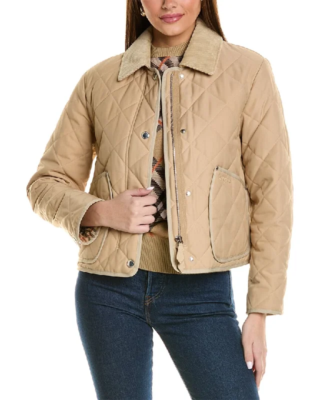 Design Perception Burberry Quilted Jacket