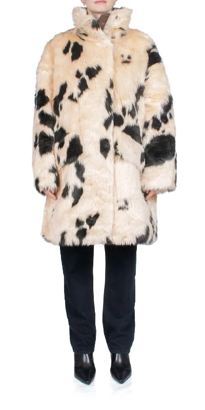 Breathable Style Doona Coat In Classic Cow