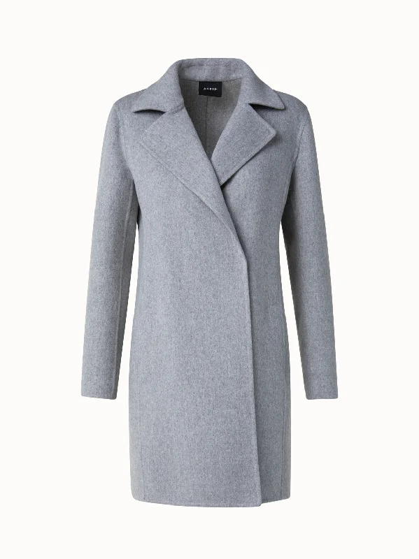 Soft Trends Double-Face Cashmere Coat