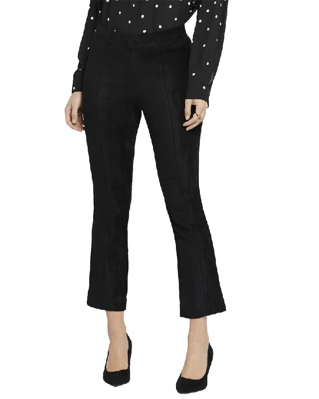 Quality Tailoring NYDJ Suede Black Bootcut Jean