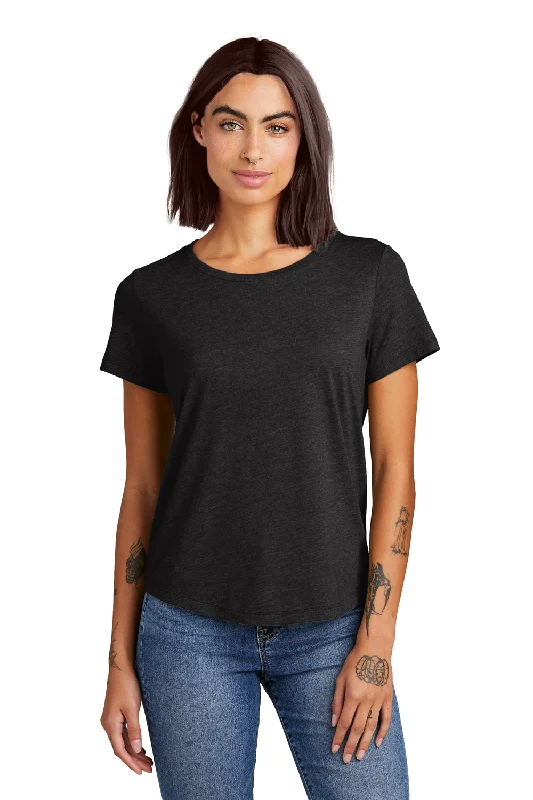 Allmade Womens Short Sleeve Scoop Neck T Shirt - Space Black