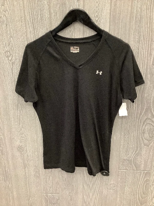 Athletic Top Short Sleeve By Nike In Black