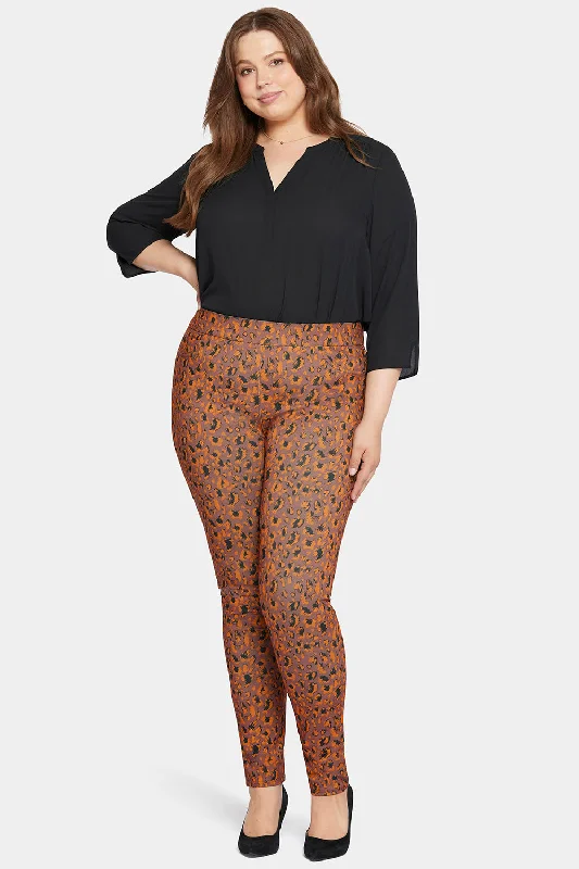 Modern Legging Pants In Plus Size - Caramel Cat