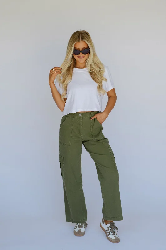 Everyday Comfort Ryder Pants-Olive
