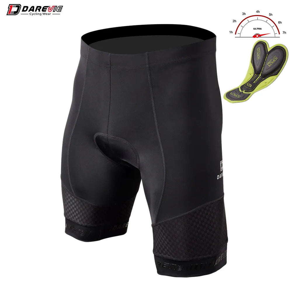 DAREVIE Men's Cycling Shorts 3D Gel Pad Cycling Shorts 6 Hours Ride Men's Cycling Bretelle Pro Ciclismo Shorts MTB Road Cycling